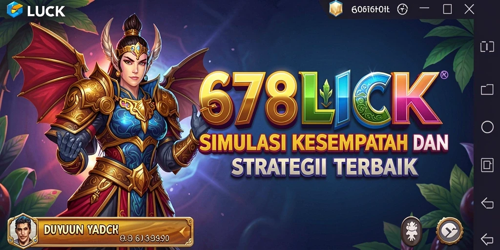 Tangkapan layar gameplay 678LUCK yang menarik dan interaktif.