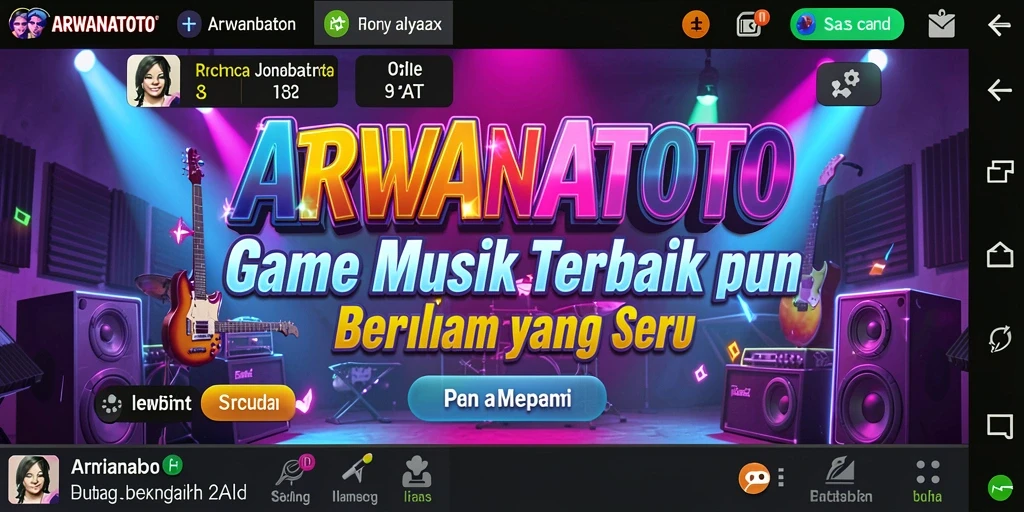 Tampilan gameplay ARWANATOTO yang asyik dan interaktif.