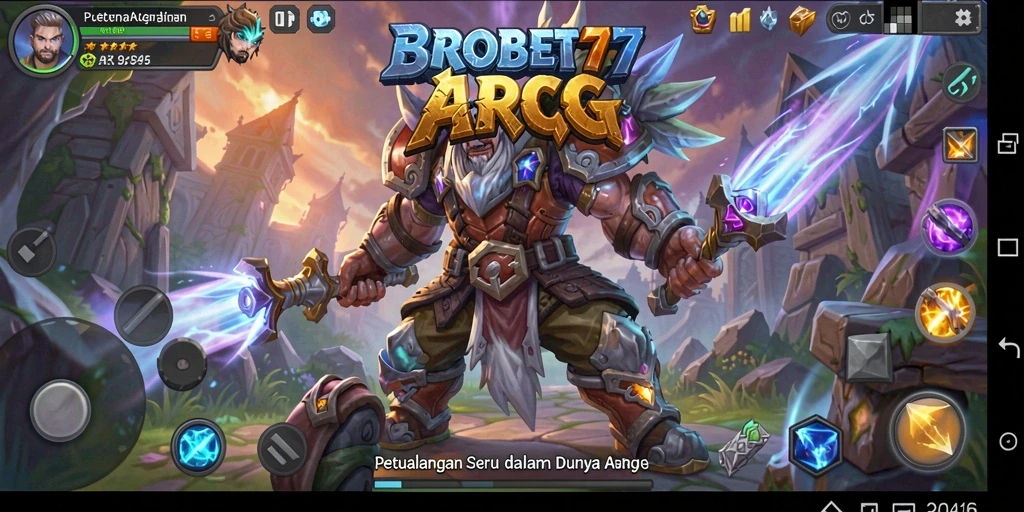 Gameplay seru dalam dunia ARPG BROBET77.