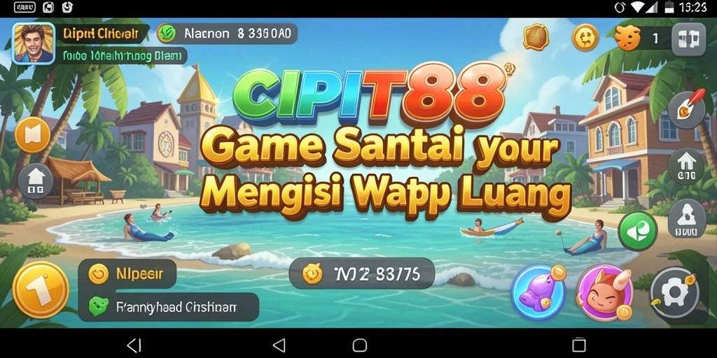 Tampilan gameplay <strong>CIPIT88</strong> yang ceria dan menghibur.