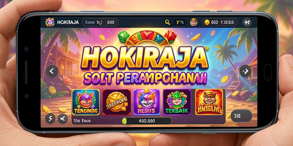 Tampilan gameplay HOKIRAJA yang seru dan penuh warna.