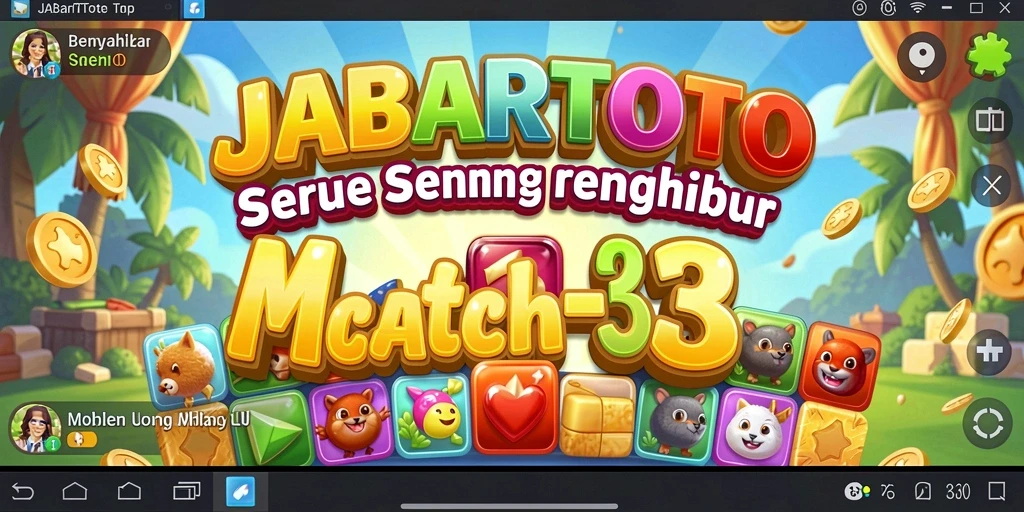 Gameplay seru JABARTOTO dengan grafis yang menawan.