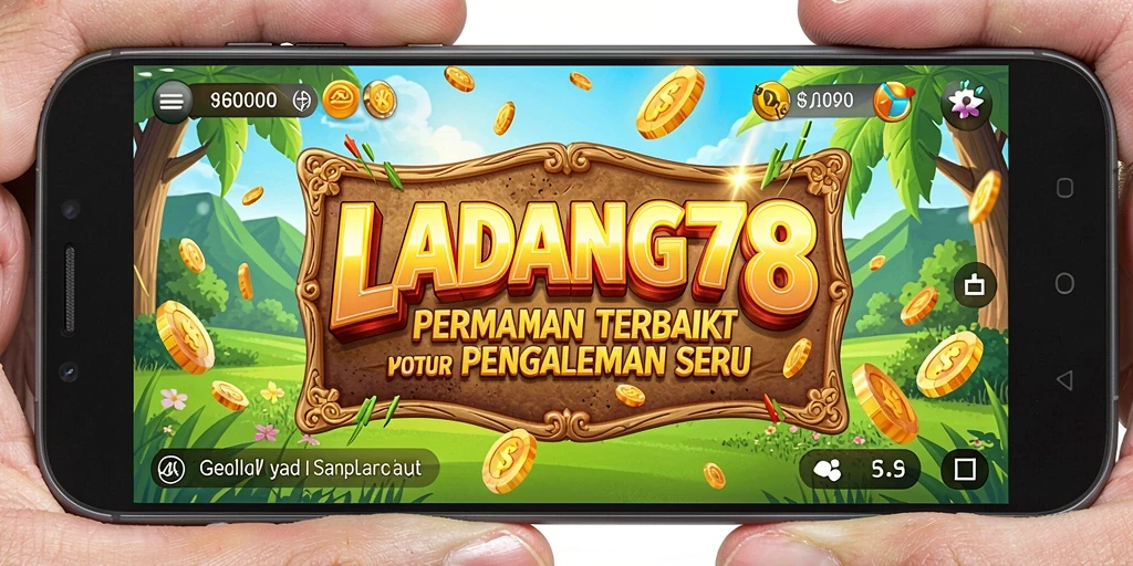 Tampilan gameplay seru dari LADANG78 dengan berbagai tema slot.