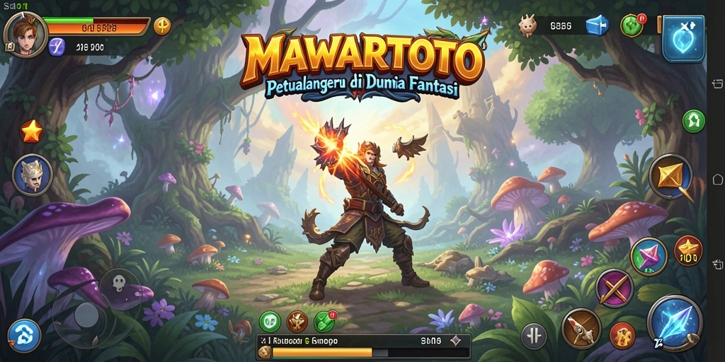 Tampilan menarik dan suasana seru dalam gameplay MAWARTOTO.
