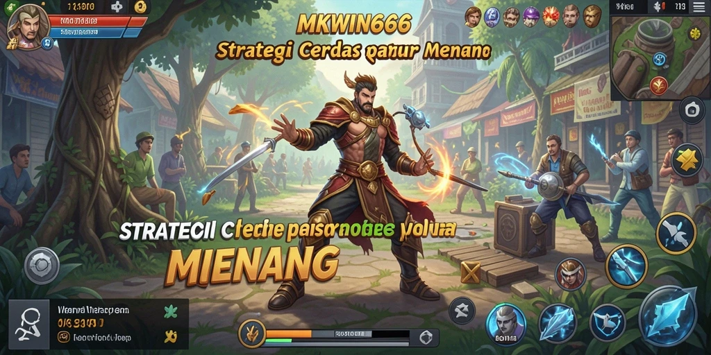 Screenshot gameplay MKWIN666 yang penuh strategi dan tantangan.