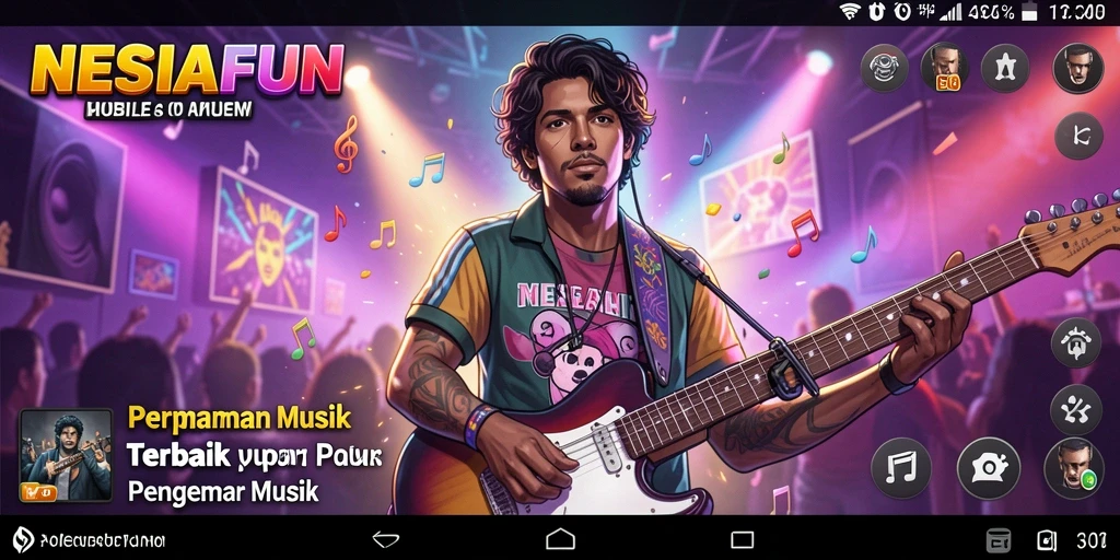 Tampilan gameplay NESIAFUN yang menarik dan interaktif.