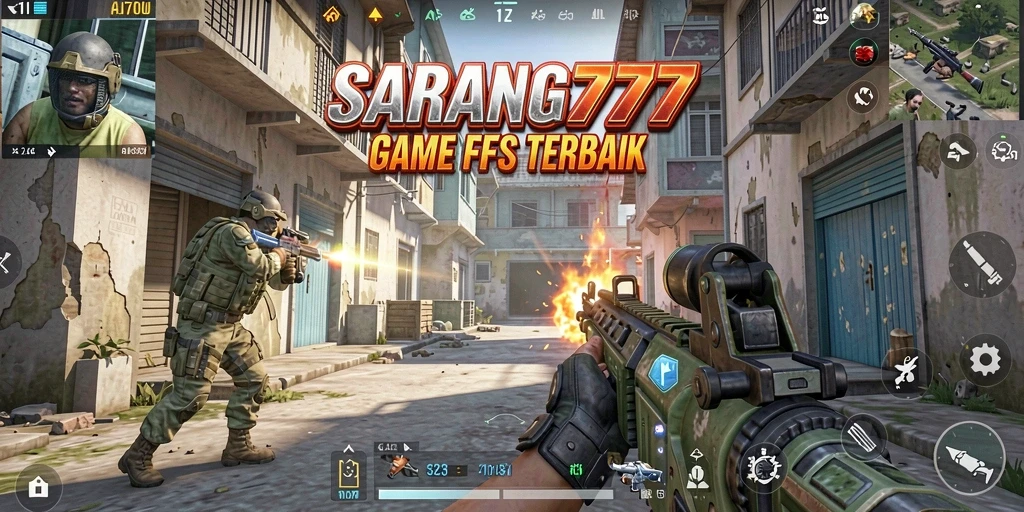 Gameplay intens SARANG777 dengan grafis yang memukau.