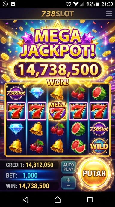 Proses pengunduhan aplikasi yang cepat di 738slot.
